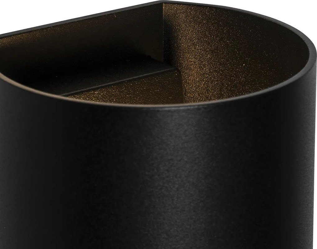 Smart wandlamp zwart incl. Wifi G9 - Sabbio