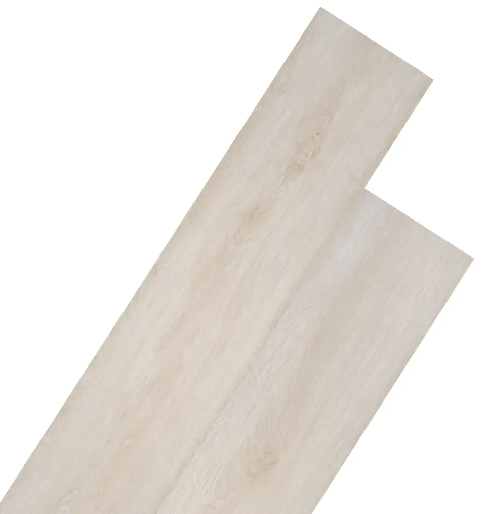 vidaXL Vloerplanken zelfklevend 5,02 m² 2 mm PVC klassiek wit eiken