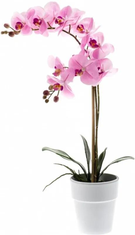 Kunst Phalaenopsis orchidee roze 65cm