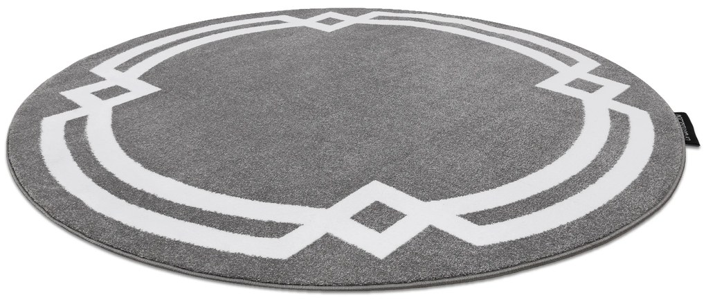 Tapijt HAMPTON Lux ROND grijskleuring
