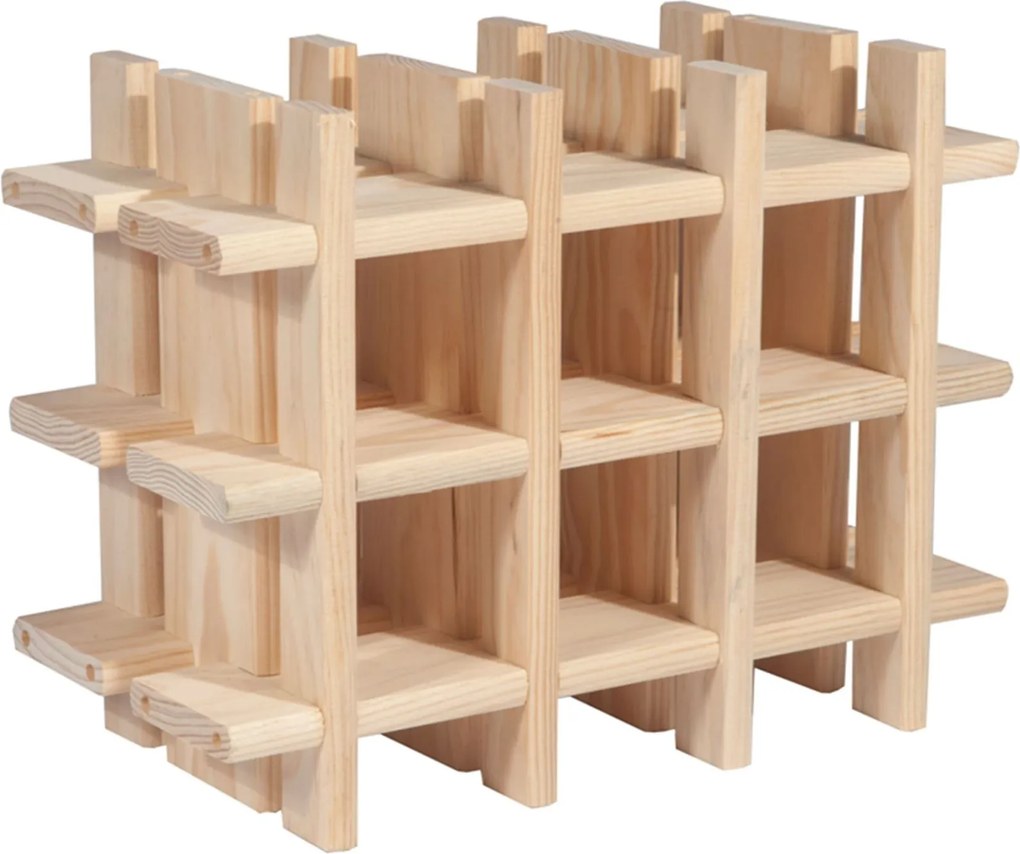 Astigarraga astigarraga modulair flessenrek Hout - Flessenrek - 22x43x32,5cm