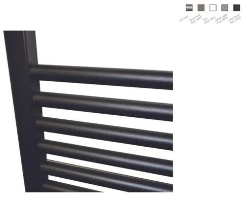 Sanicare Elektrische Design Radiator - 172 x 45 cm - 920 Watt - bluetooth - thermostaat zwart linksonder - zwart HRLBZ 451720/A