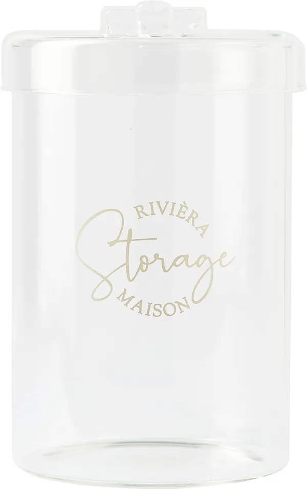 Rivièra Maison - RM Storage Jar M - Kleur: transparant