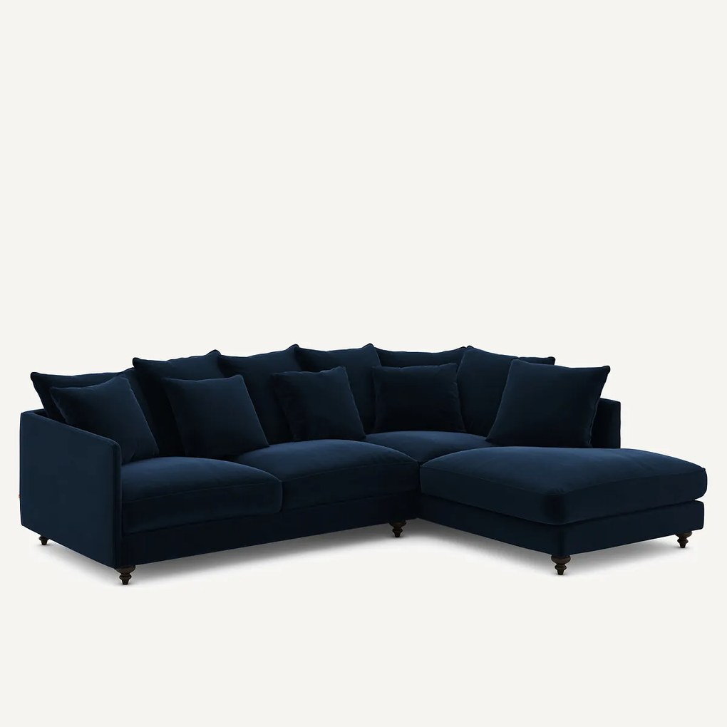 Fluwelen hoekslaapbank, Lazare