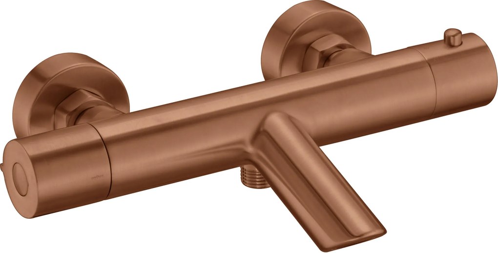 Saqu Eurotrend badkraan thermostatisch geborsteld koper