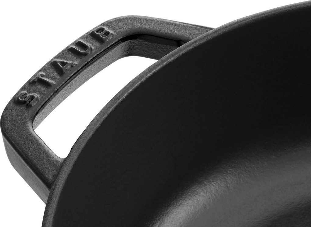 Staub Braisers Sauteerpan Chistera 28 cm / 3,7 l, Zwart - Braisers - Staub