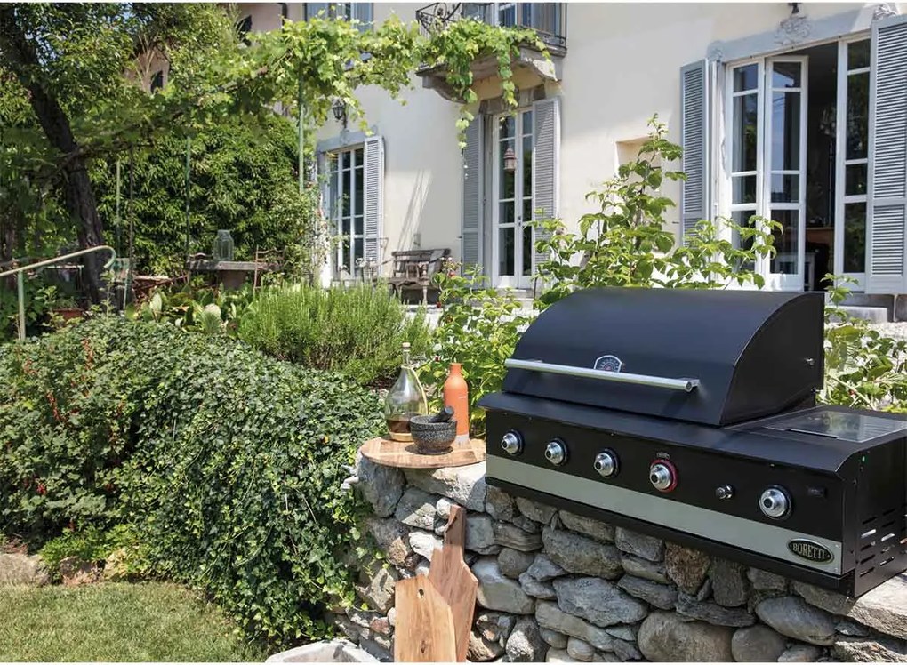 Boretti Ibrido top houtskool- & gasbarbecue