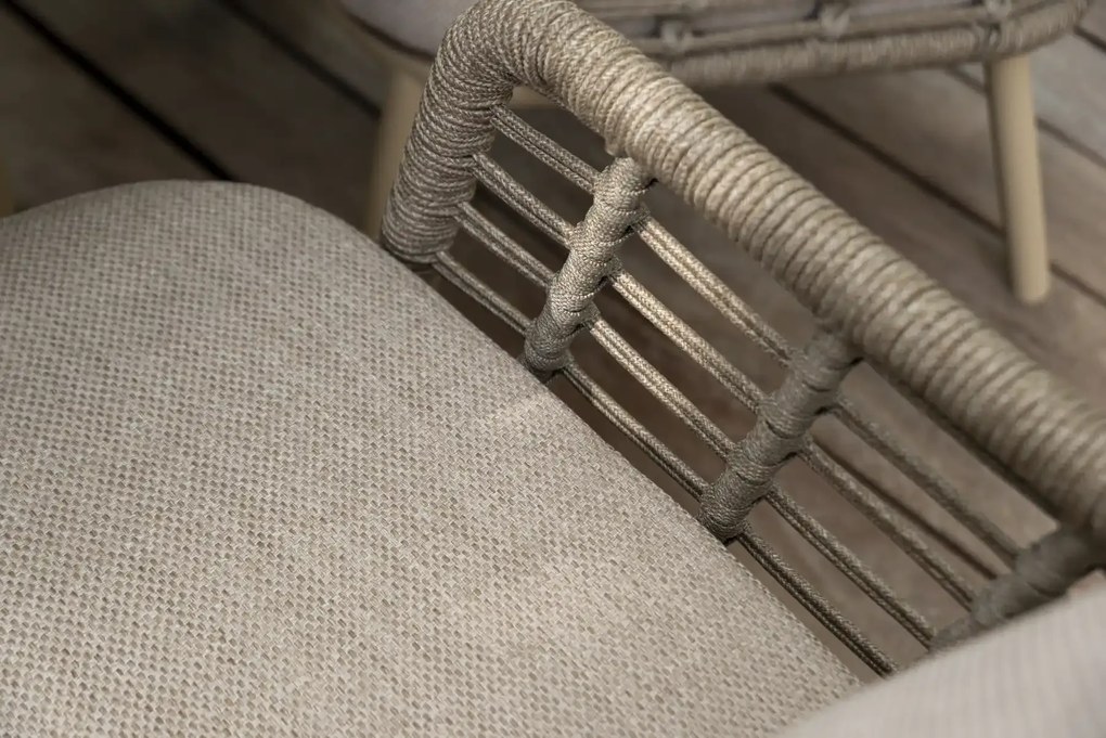 Taste by 4 Seasons Puglia loungestoel latte Loungestoel   taupe weerbestendig