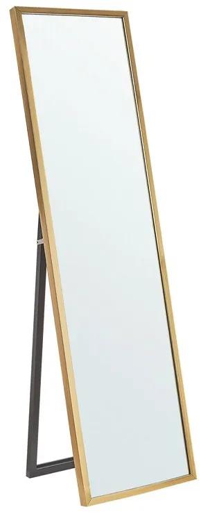 Staande Spiegel 40 x 140 cm Goud TORCY Beliani