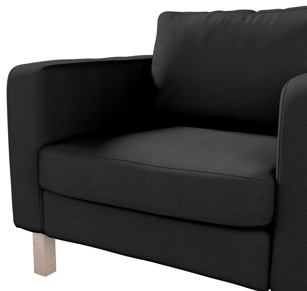 Dekoria IKEA hoes voor Karlstad 1-zit, zwart