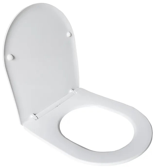 Mueller Rivel softclose toiletzetting met deksel wit glans