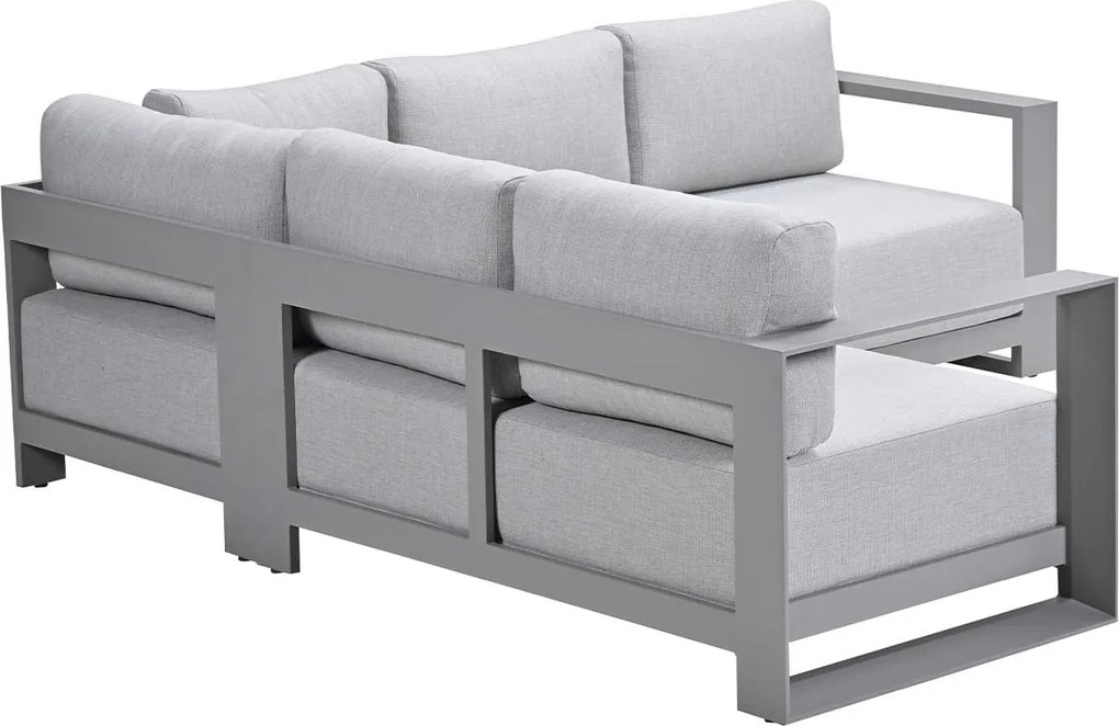 Garden Impressions Malakka loungebank 3-delig - taupe