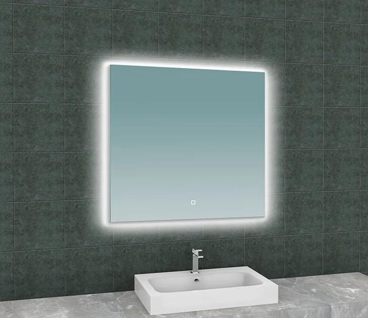 Wiesbaden Soul spiegel met led verlichting 80x80 cm