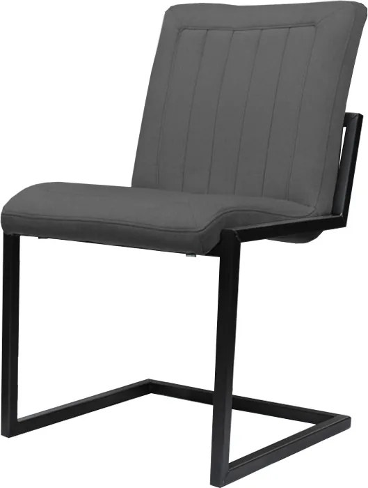 Eetkamerstoel - Lara - stof Element donkergrijs 22