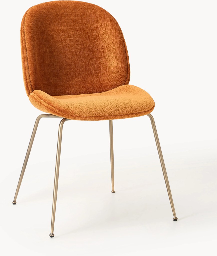 WESTWING x GUBI, Gestoffeerde eetkamerstoel Beetle by Delia Lachance