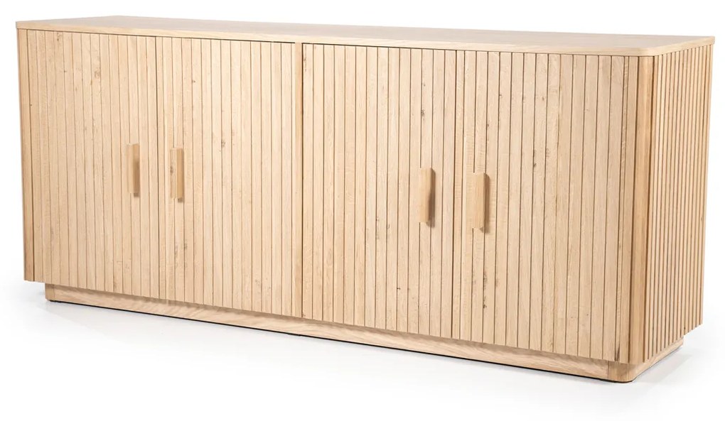 Eleonora Rosenborg Dressoir Licht Eiken Met Latjes - 175x45x75cm.