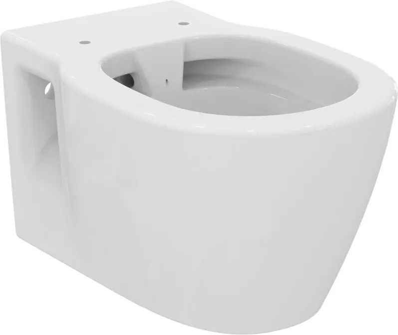 Connect hangend toilet 54 cm randloos, wit