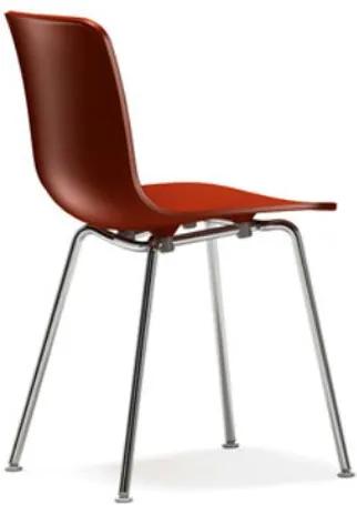 Vitra Hal Stackable stoel oranje
