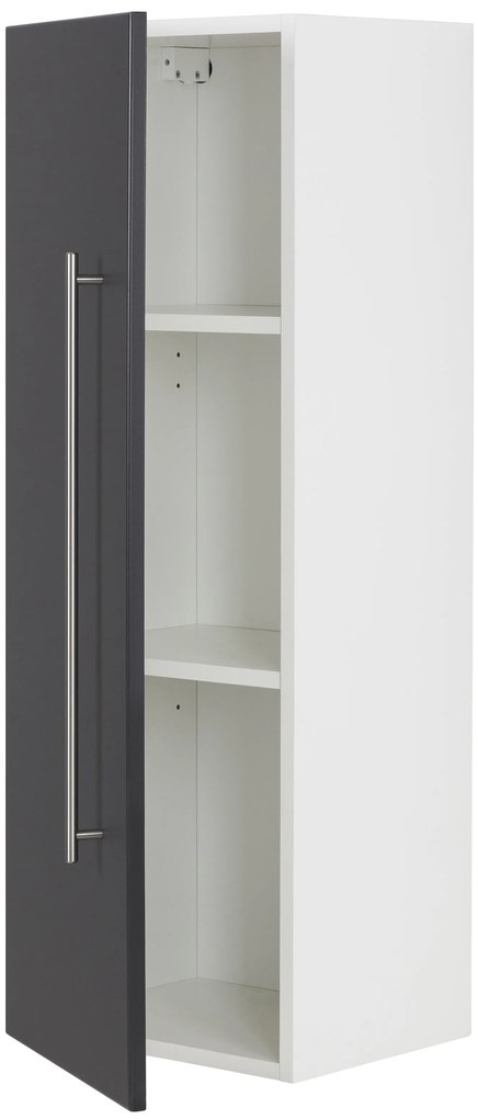 Saniclear Viva kolomkast 100x35x30cm antraciet