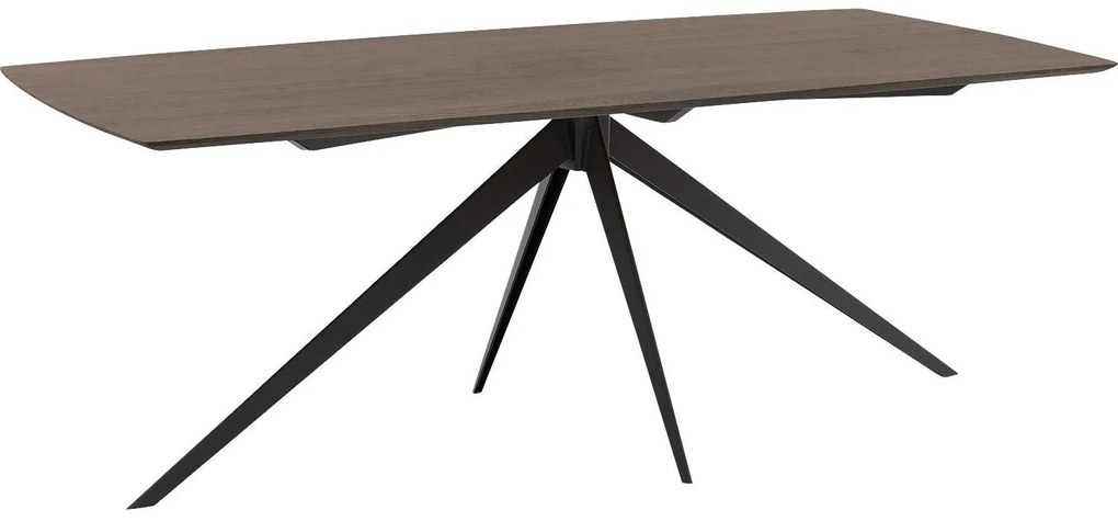 Goossens Excellent Eettafel Uniek, Semi rechthoekig 200 x 100 cm