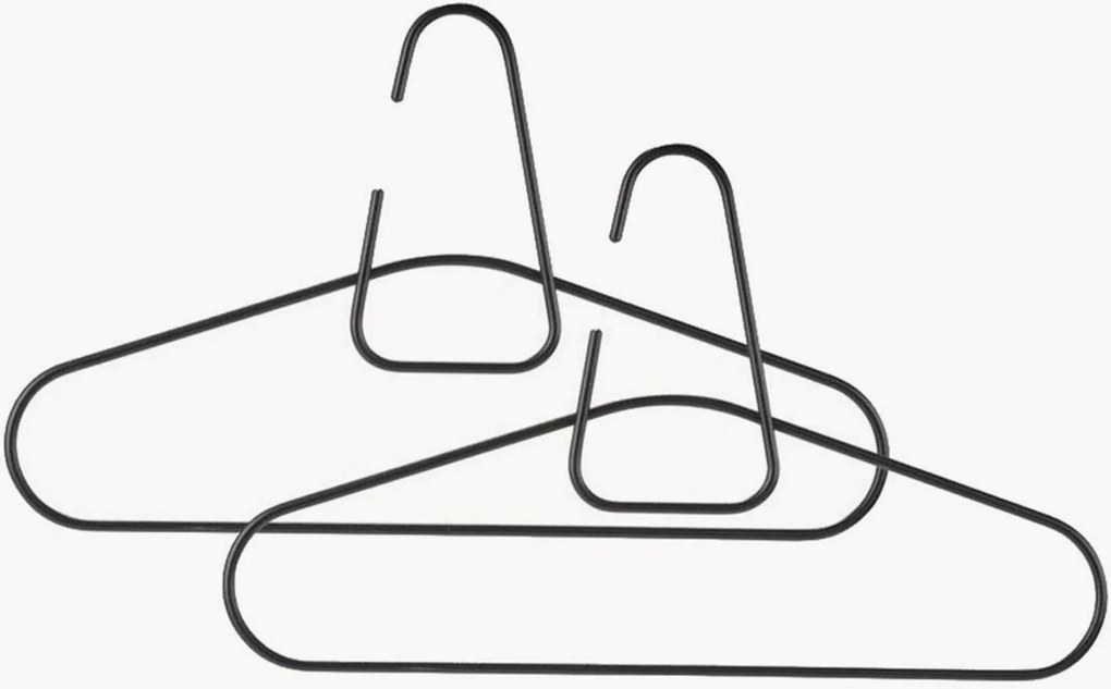 Kledinghangers A-Hanger Black, 2-delig