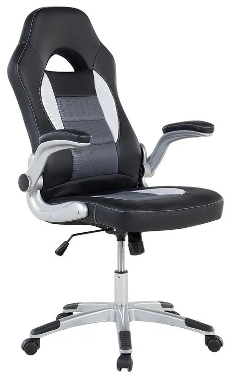 Burostoel zwart - bureaustoel - buromeubel - gaming stoel - DEAN Beliani