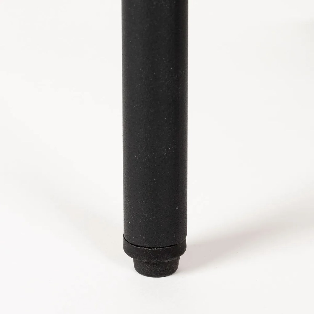 Walnoot Dressoir Met Strepen - 120x40x74cm.