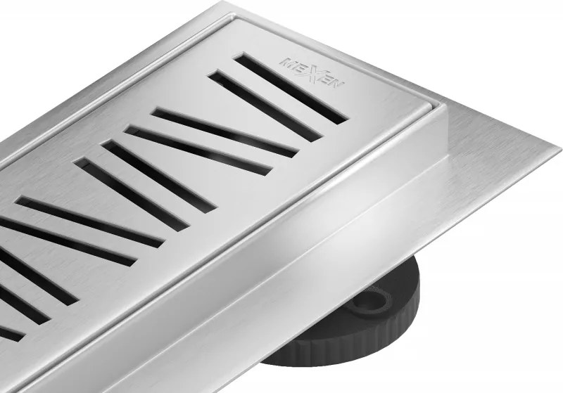 Mexen Flat 360° M22 roterende lineaire afvoer 60 cm, inox - 1029060-40