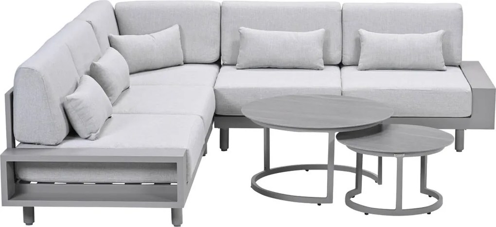 Garden Impressions Lizzy loungeset 5-delig - Monte Carlo loungetafels