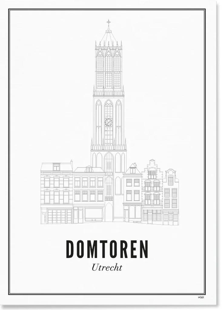 WIJCK Utrecht Domtoren print