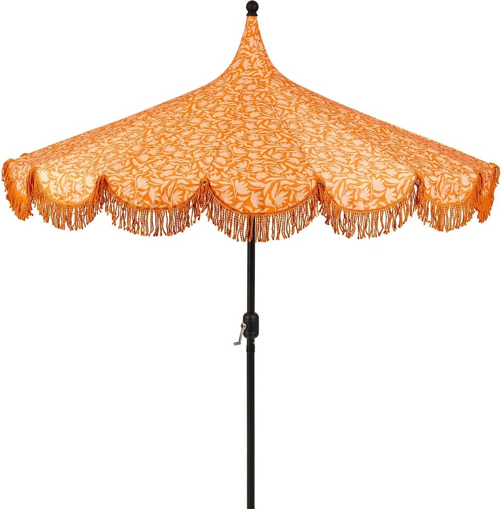 Edelman Kelly stokparasol oranje - Ø235 x 238 cm