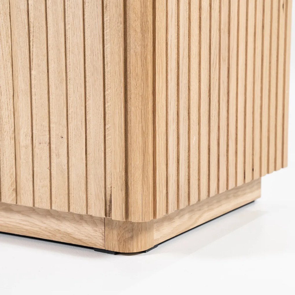 Eleonora Rosenborg Dressoir Licht Eiken Met Latjes - 175x45x75cm.