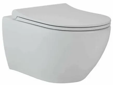 GO by Van Marcke wandtoilet - 53x36x35cm - met softclose & quickrelease zitting - porselein mat wit