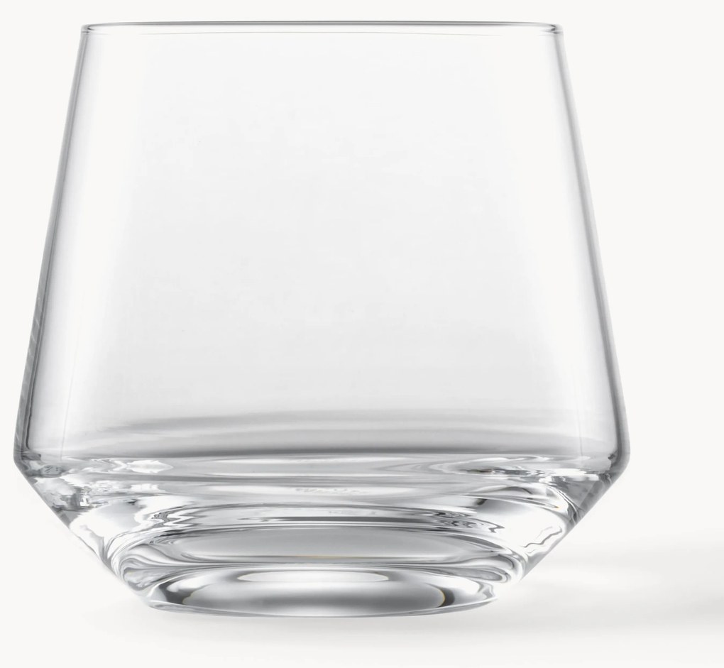 Kristalglazen whiskyglazen Pure, 4-delig