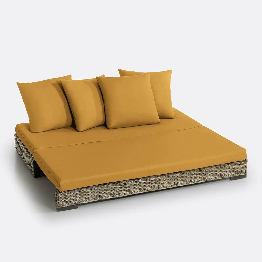 Matras en kussens voor zitbank Giada
