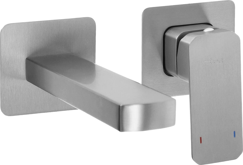 Inbouw wastafelkraan REA Arlo Brush Nickel