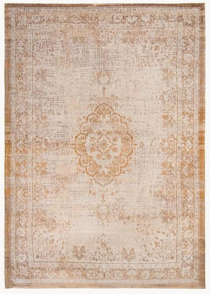 Wasbaar jacquard in- & outdoor vloerkleed Medaillon