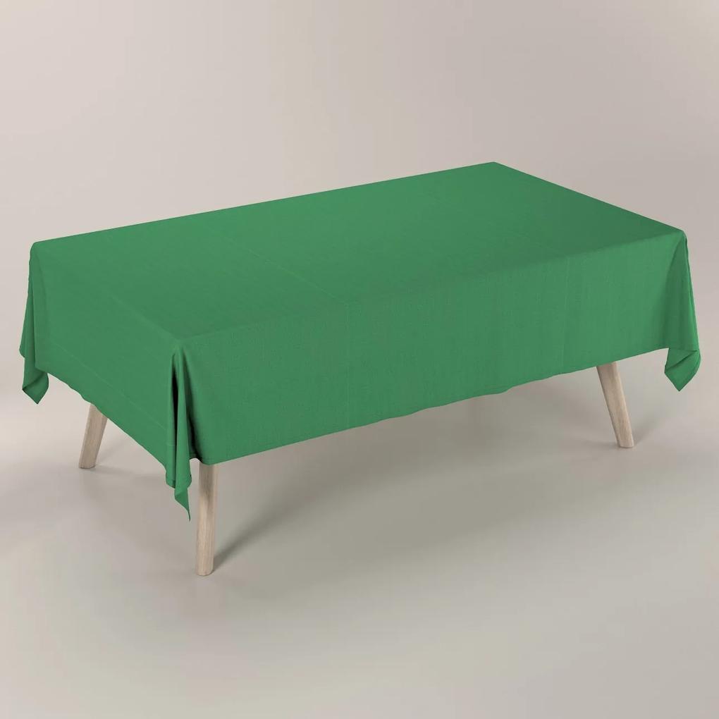 Dekoria Rechthoekig tafelkleed, groen, 130 x 210 cm