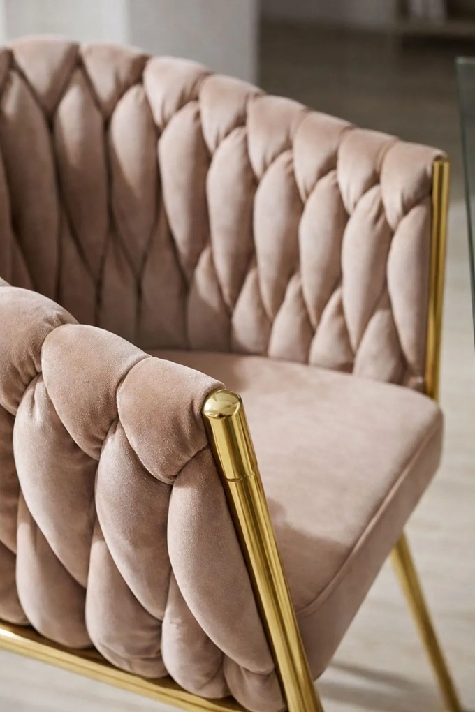 Widny Stoel Van Gouden Fluweel