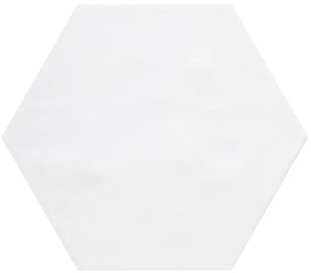 Cifre Ceramica wandtegel - 17.5x17.5cm - 9mm - Zeshoek - Wit glans SW07310745-5