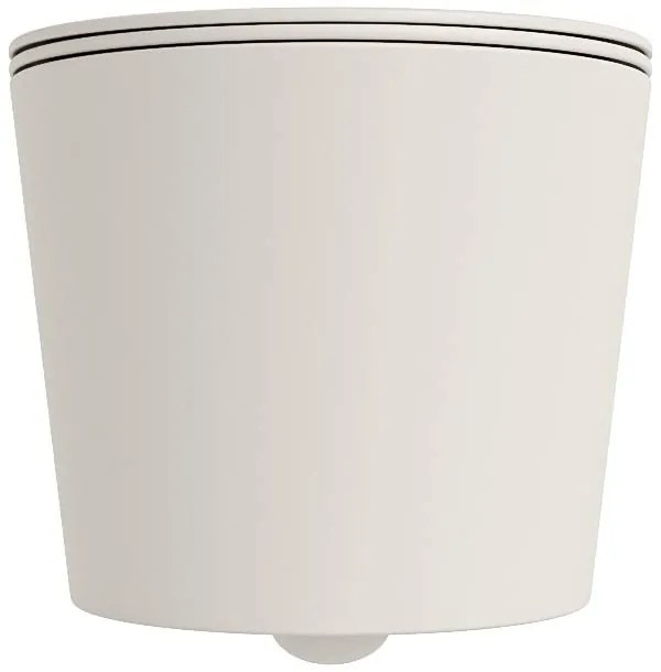 Mondiaz Lavie toiletpot randloos met softclose zitting linen