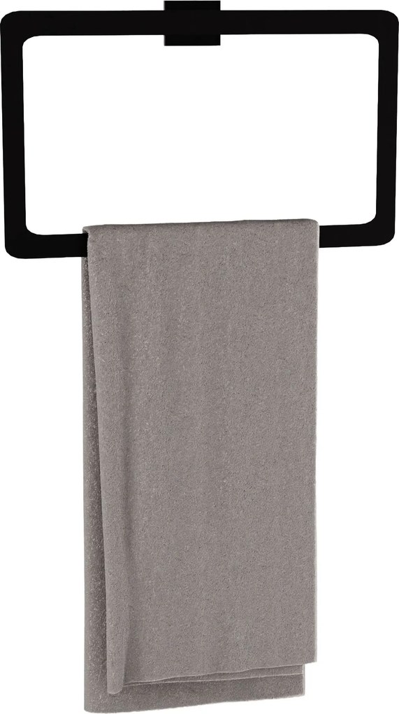 Badkamerhanger Ring 210 OSTE MATT BLACK