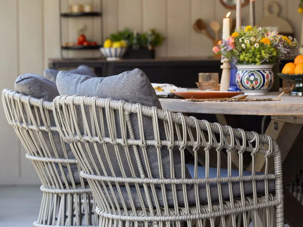 Diningset Intenso  | 4 personen | Tuinset teakhout | 5-delig | Kees Smit Tuinmeubelen