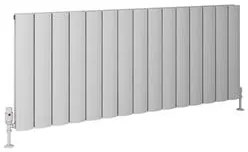 Eastbrook Guardia radiator 140x60cm aluminium 2400W grijs mat