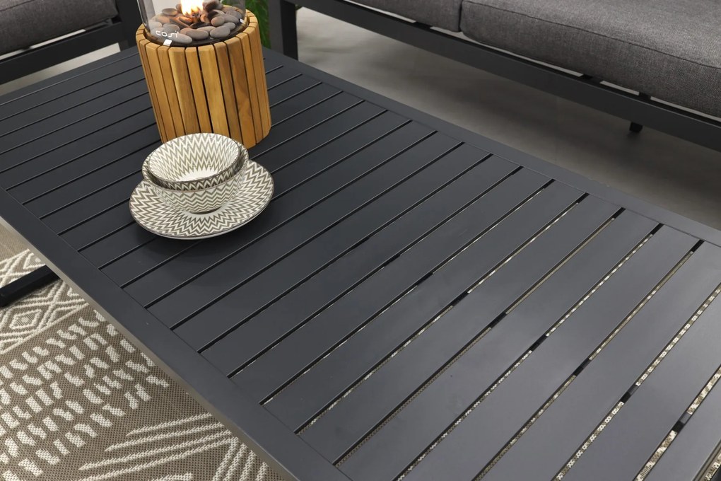 Hugo stoel-bank loungeset - antraciet OP=OP