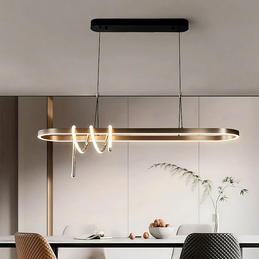 LED lamp LHJ040-CP 120 cm BLACK