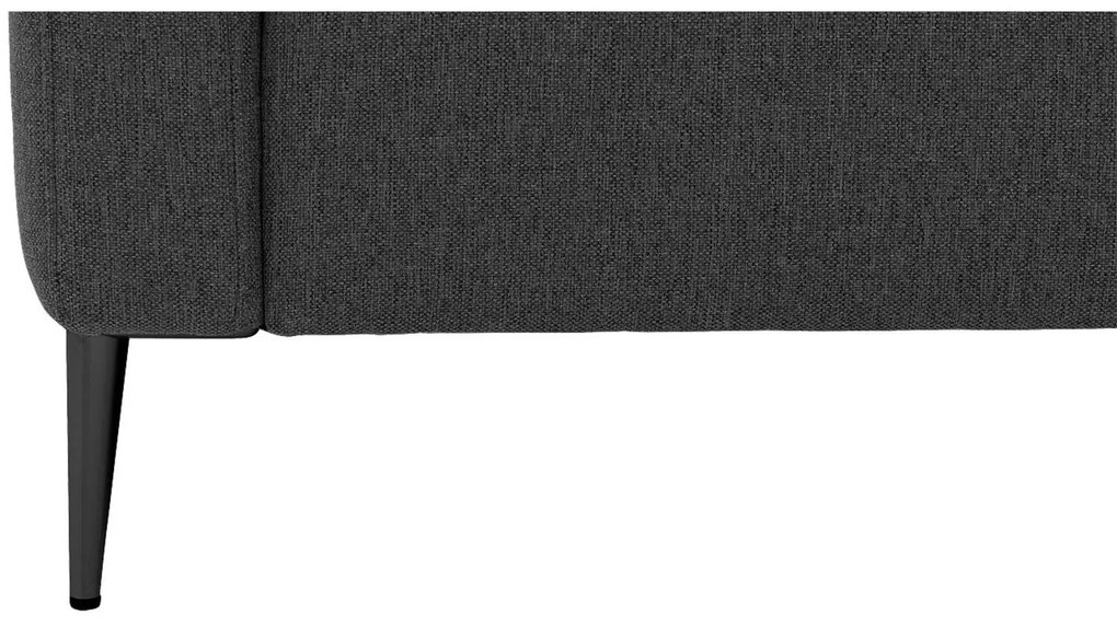 Goossens Key West grijs, stof, 2,5-zits, modern design