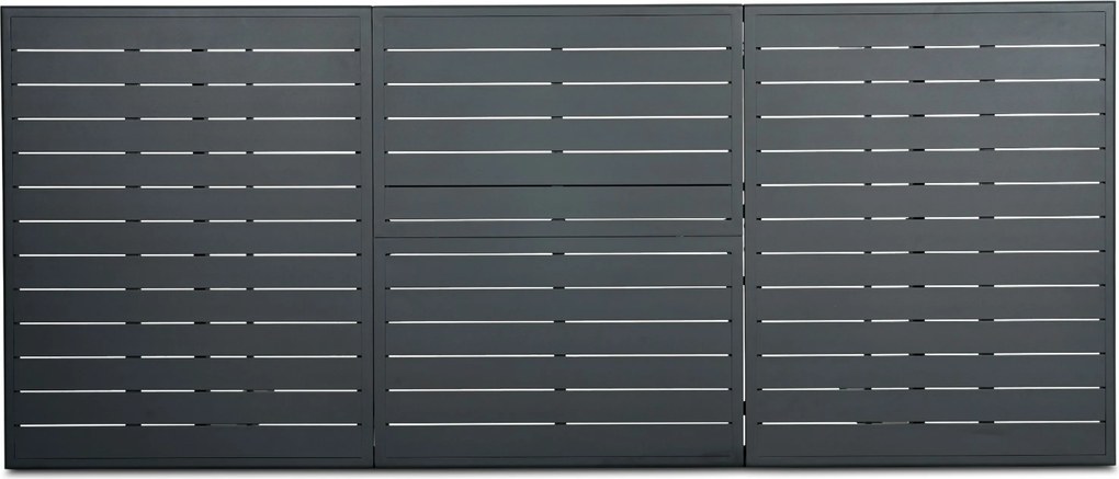 Dining Tuintafel  uitschuifbaar 160/240x100 cm Grijs Presto Arvento