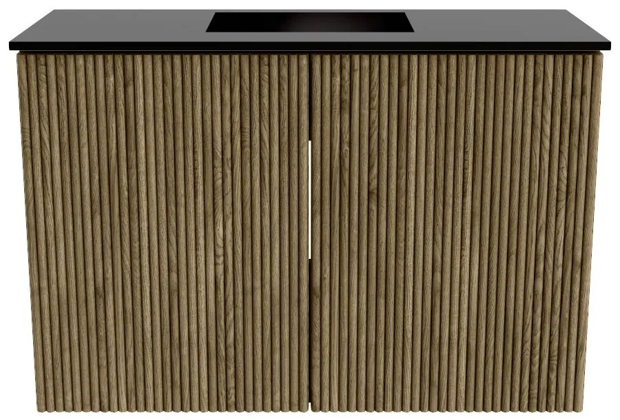 Mondiaz Joya 60cm toiletmeubel dusk met wastafel faye midden 1 kraangat urban