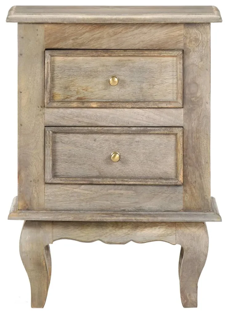 vidaXL Nachtkastje 40x30x55 cm massief mangohout